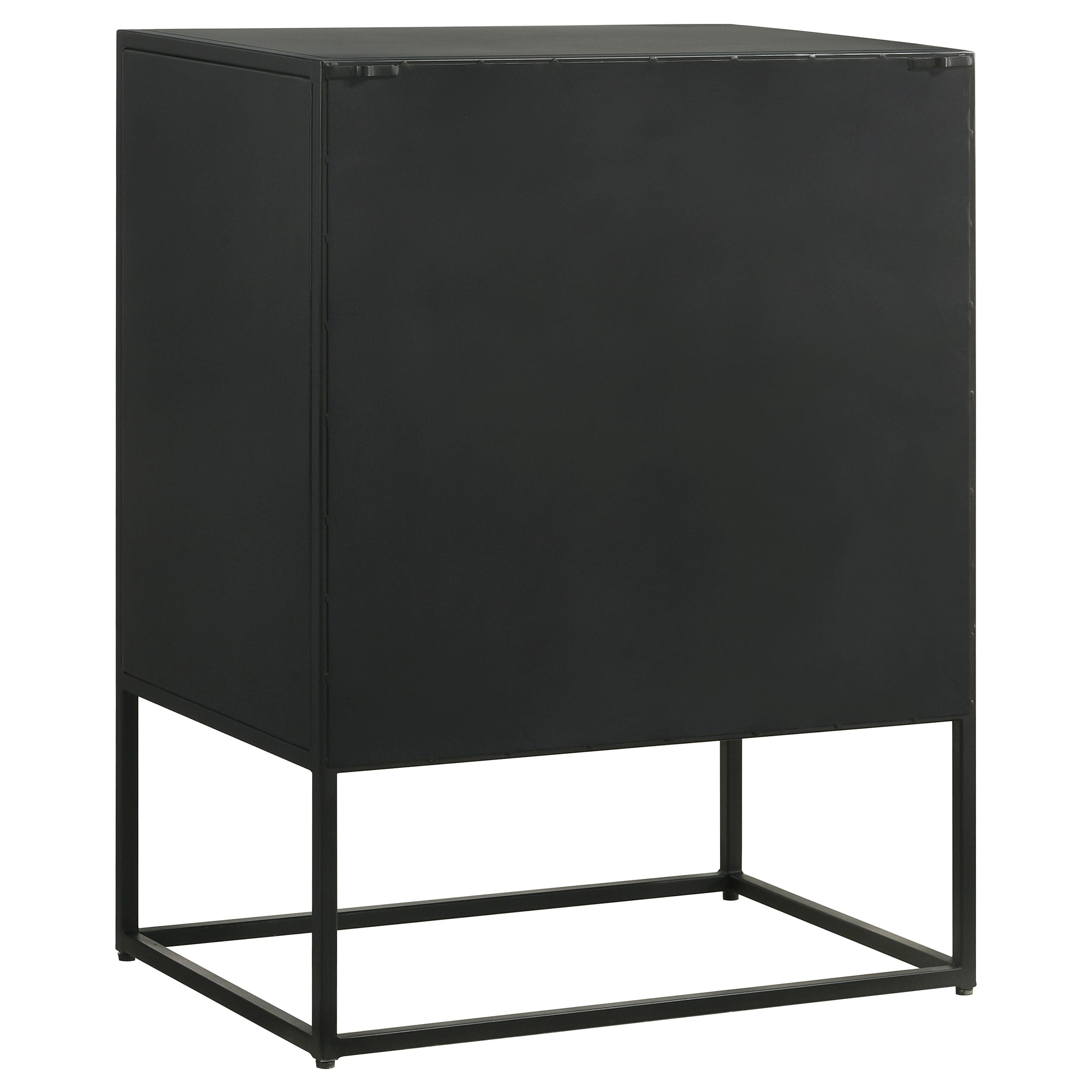 Alcoa 3-drawer Multi-Purpose Tall Accent Cabinet Black — view 7