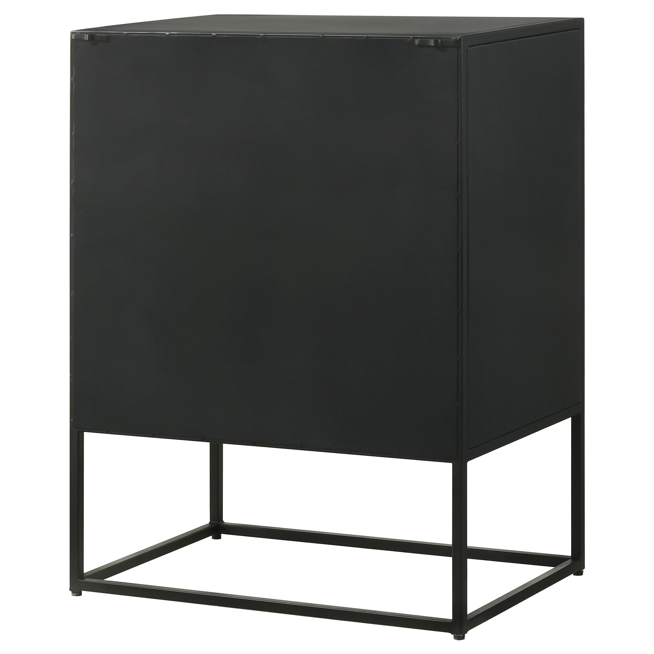 Alcoa 3-drawer Multi-Purpose Tall Accent Cabinet Black — view 8