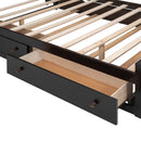 Bed With All In One Cabinet, Shelf And Sockets, Trundle