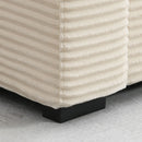 Convertible L Shaped Sectional Corner Couch With Armrest Storage Cup Holders USB Charger, Irregular Corner Oversized Comfy Modular Sofa