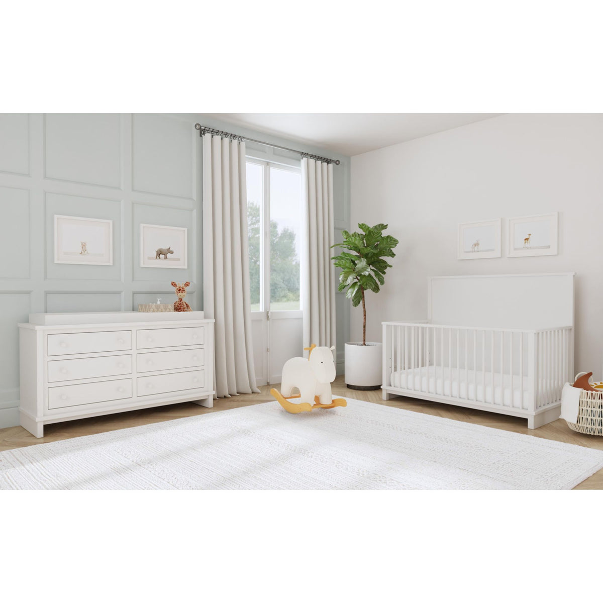 Wyller Dresser And Topper in Light Brown by Elements International, view 11