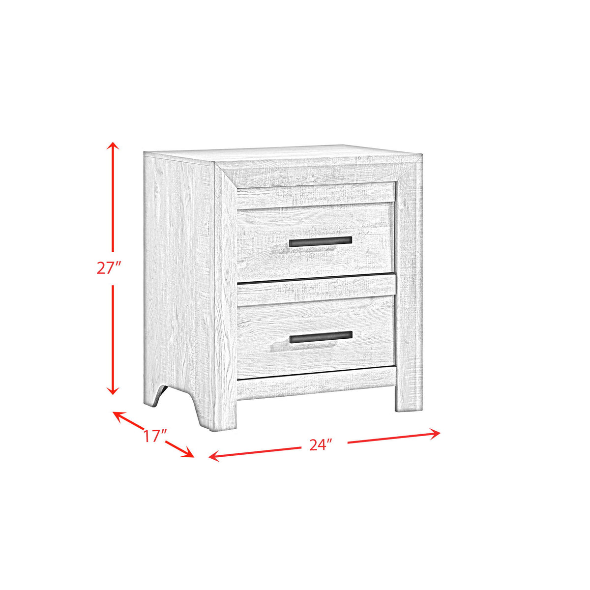 Ellen Panel Bedroom Set in Beige by Elements International, view 8