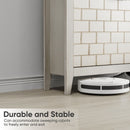 Retro Shoe Storage Cabinet, Mid Century Vintage Freestanding With 2 Flip Drawers, Suitable For Entryway - Retro White / White / Vintage