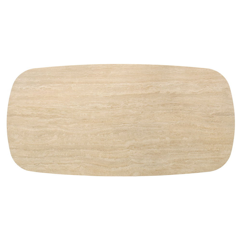 Davita - Dining Table With Ceramic Top - Walnut