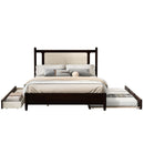 Platform Bed With 2 Big Drawers & Trundle