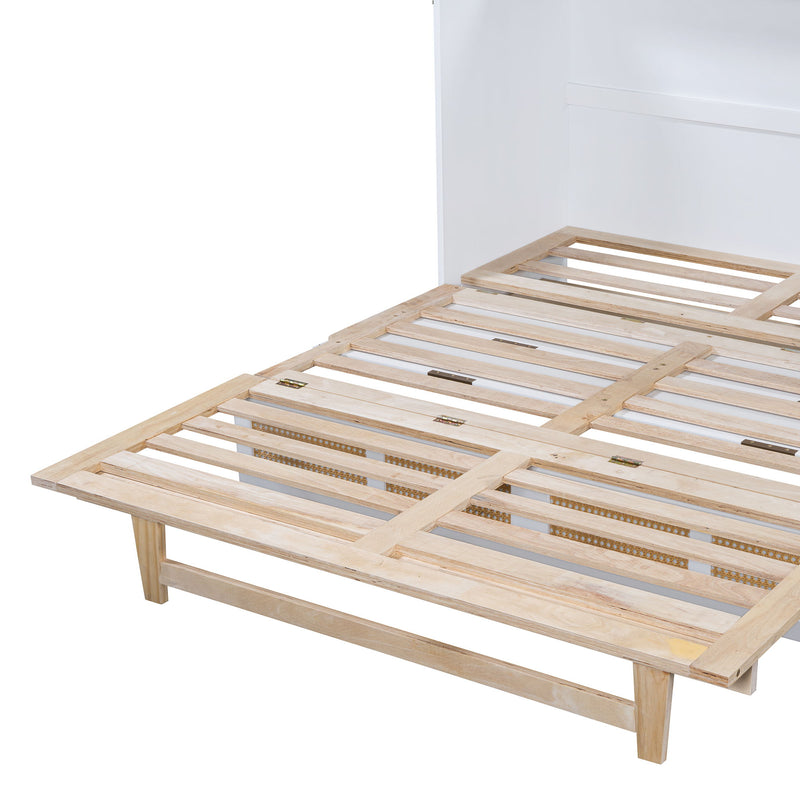Classic Stylish Murphy Bed With Large Drawers