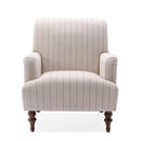 Sylvia - Striped Arm Chair - Natural