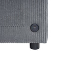 Sleeper Sofa With Foldable Mattress, USB Ports, Side Table & Storage Pocket