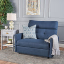 Alma - Contemporary Upholstered Loveseat Recliner