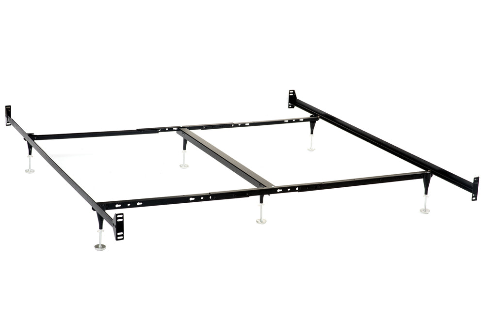 Esme Queen or E King Bed Frame Black (Headboard & Footboard) — view 2
