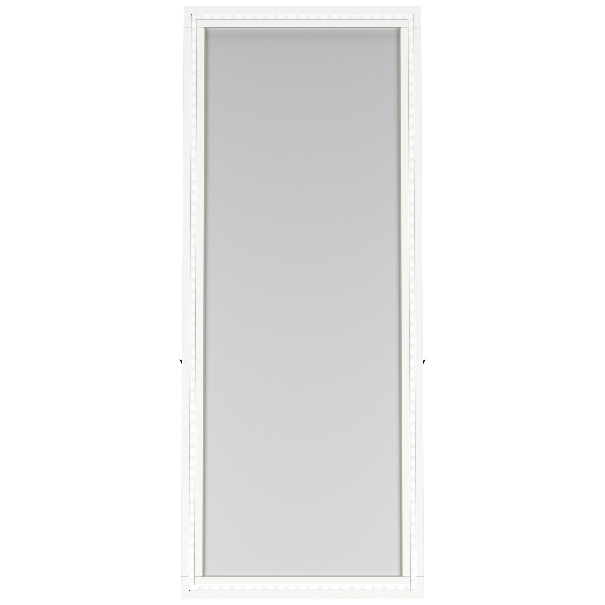 Windrose 28 x 67 Inch Tempered LED Standing Mirror White — view 12