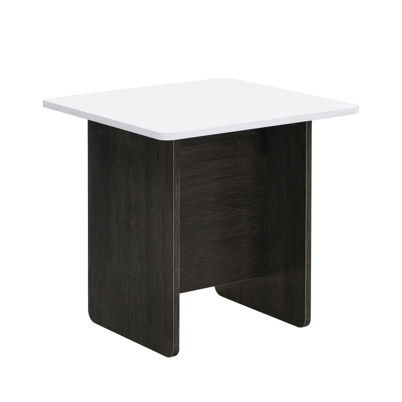 Small Square Coffee Table With End Table (Set of 2)