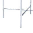 Cyrus - 3 Piece Occasional Table Set - Chrome