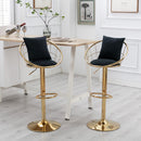 Unique Design Bar Chair, 360 Degree Rotation, Adjustable Height, Suitable For Dining Room And Bar