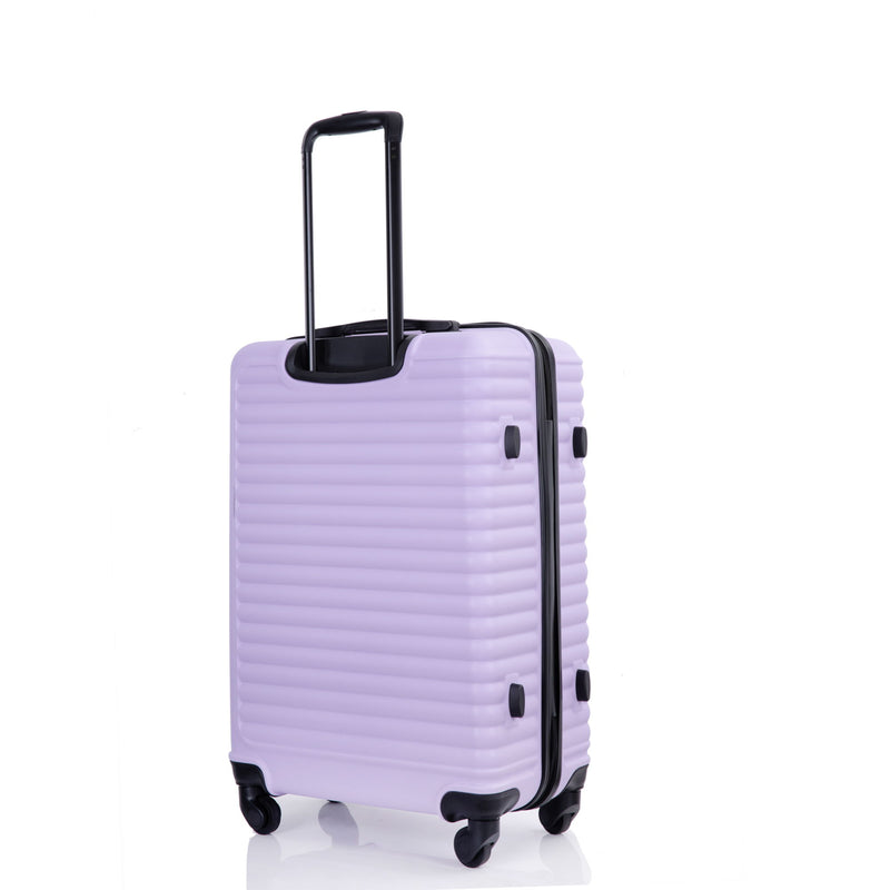 3 Piece Luggage Sets Lightweight Suitcase With Two Hooks, Spinner Wheels, Tsa Lock