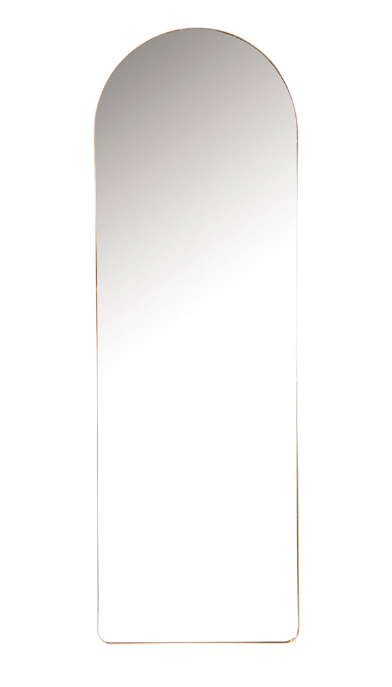 Stabler 20 x 60 Inch Metal Framed Floor Mirror Rose Gold — view 1