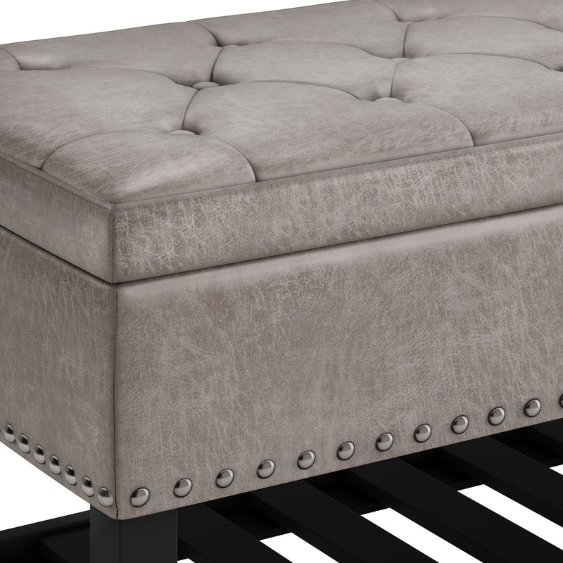 Lomond - Upholstered Storage Ottoman Bench