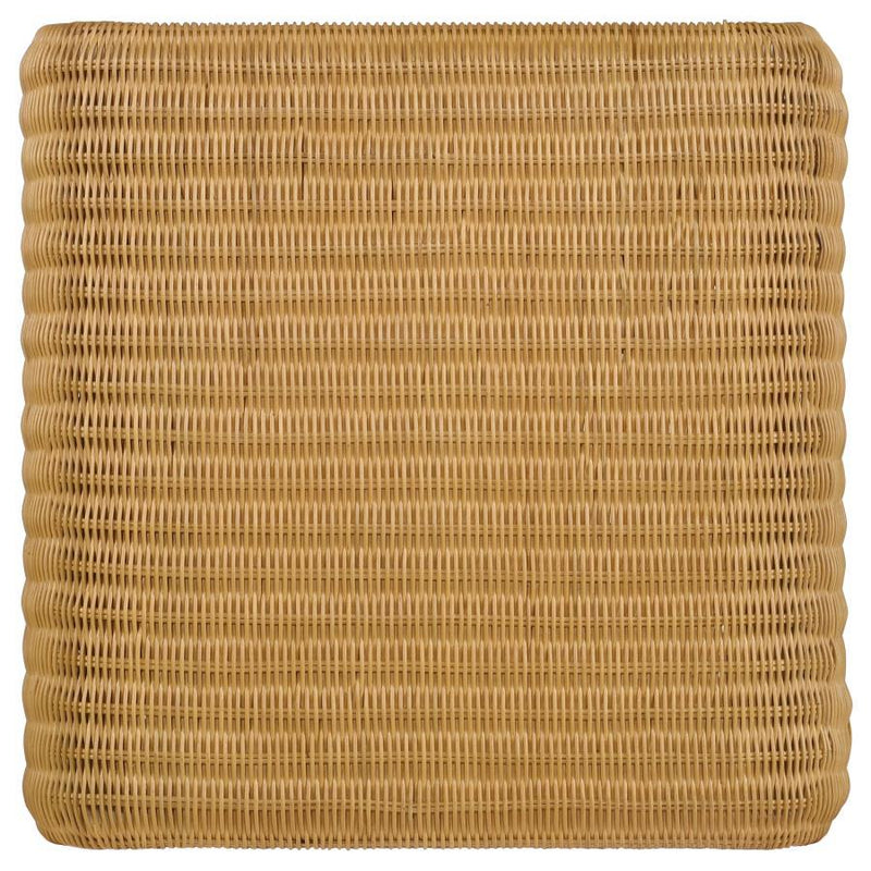 Cahya - Square Woven Rattan End Table - Natural