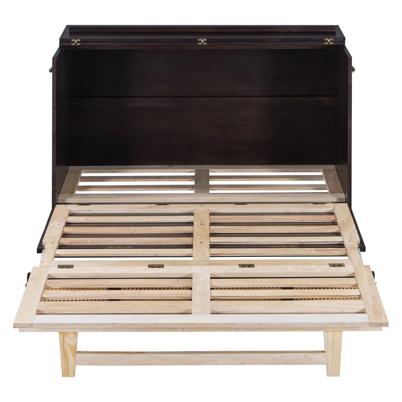 Classic Stylish Murphy Bed With Large Drawers