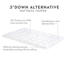 Down Alternative Mattress Topper - Atlantic Fine Furniture Inc