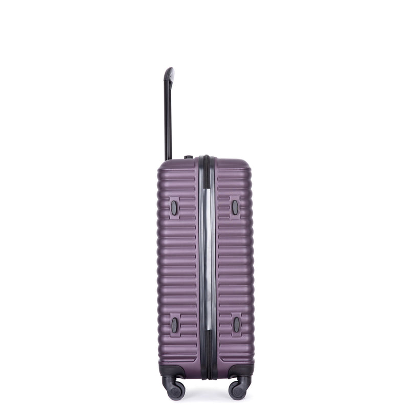 3 Piece Luggage Sets, Lightweight Suitcase With Two Hooks, Spinner Wheels, Tsa Lock