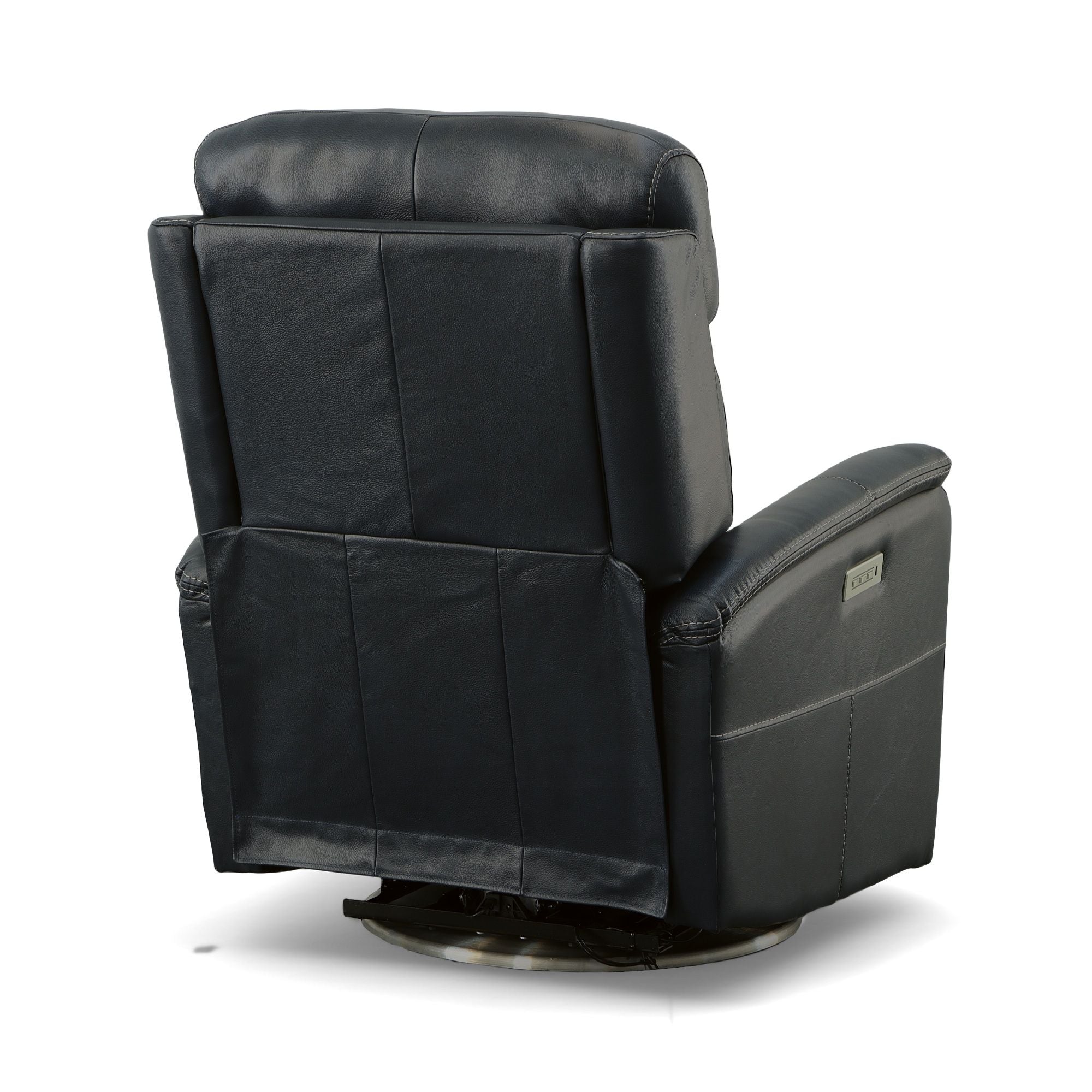View - Power Swivel Recliner With Power Headrest