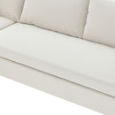 Modular Sectional Reversible U Shaped Couch Set, Free Combination Minimalist Style Oversized 8 Seat Convertible Sofa