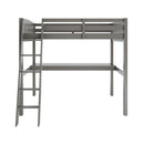 Everest - High Loft Bed With Desk And Storage