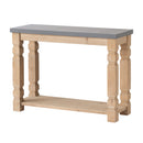 Rustic And Modern Console Table