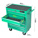 Multifunctional Tool Cart With Wheels And Drawers