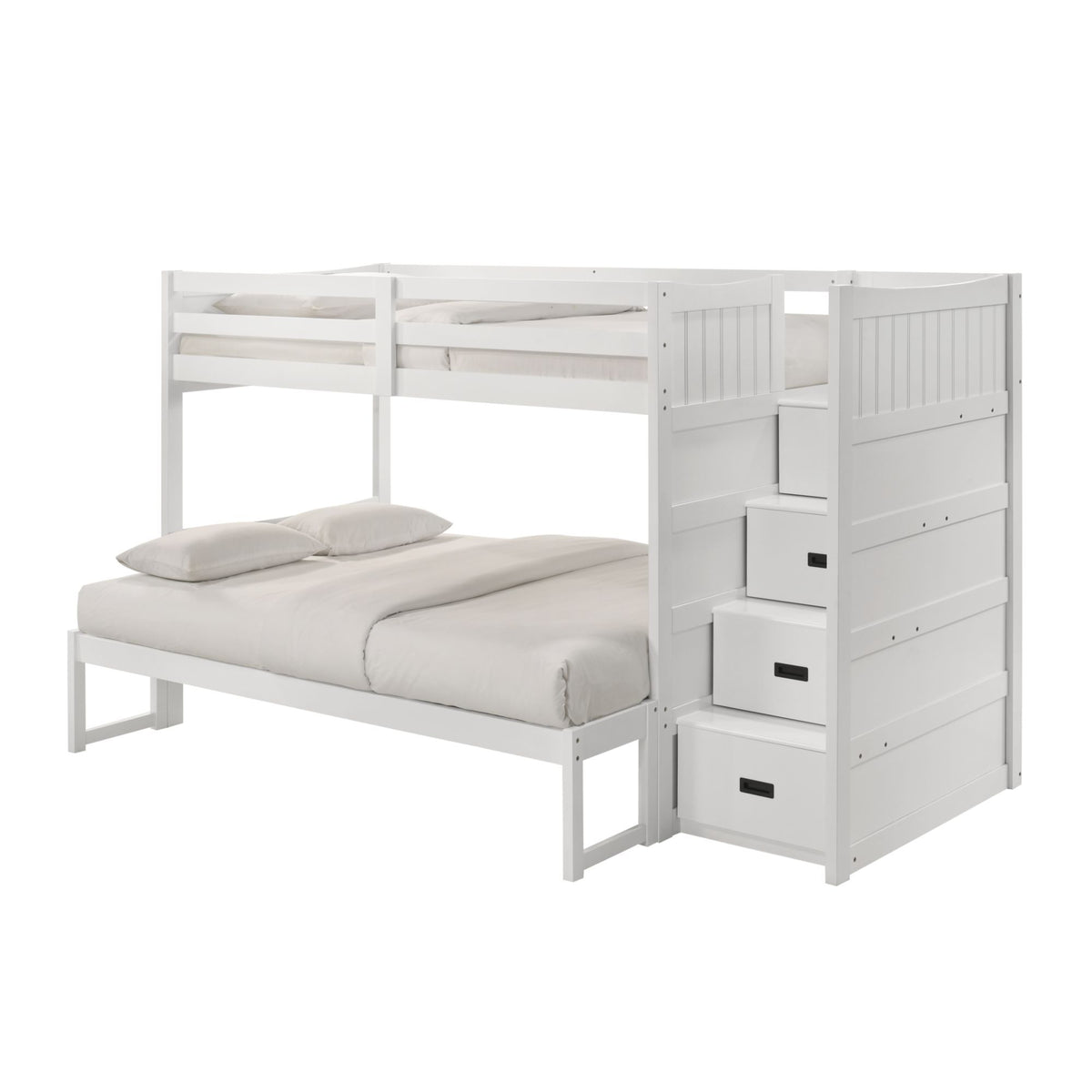 Sami Step Bunk With Right Headboard in Dark Brown by Elements International, view 5