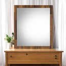 Hestia - Mirror - Walnut Finish - Atlantic Fine Furniture Inc