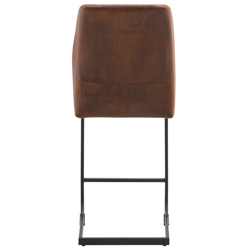Modern Chairs With Cushions And Metal Legs (Set of 2)