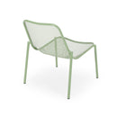 Outdoor Iron Chair With Mesh Design