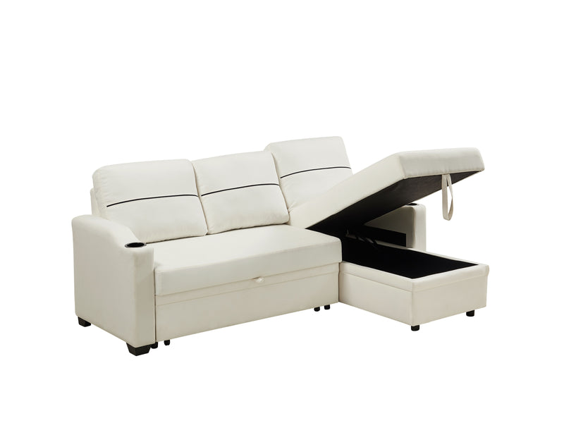 Broaching Pull-Out Storage Sofa