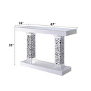 Kachina - Accent Table - Mirrored & Faux Gems - Atlantic Fine Furniture Inc