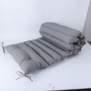 2 Piece Outdoor Chaise Lounge Chair Cushion Set