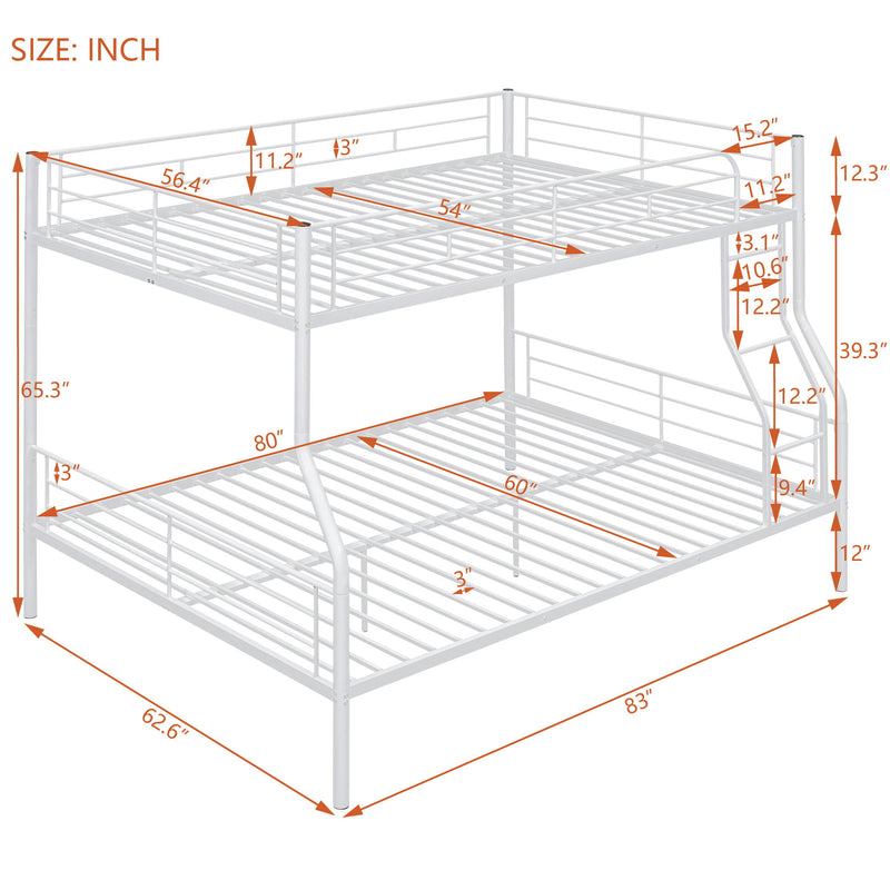 Steel Construction Bunk Bed