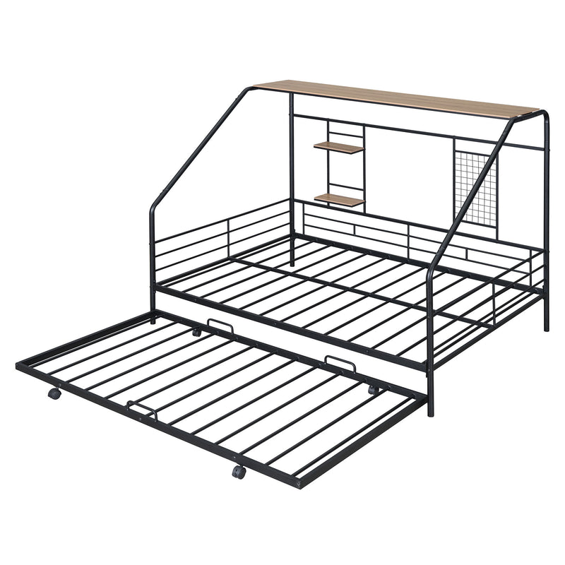 Playhouse Design Bed With Trundle