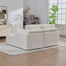 Modern Aesthetic Wide Sofa Bed