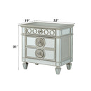 Varian - Nightstand - Mirrored - Atlantic Fine Furniture Inc