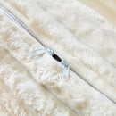 Plush Corduroy 4 Seat Sofa, Modern Comfy Upholstered Sofa Cloud Couch, Deep Seat Couches With Soft Pillows