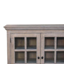 Triple Glazed Cabinet - Gray