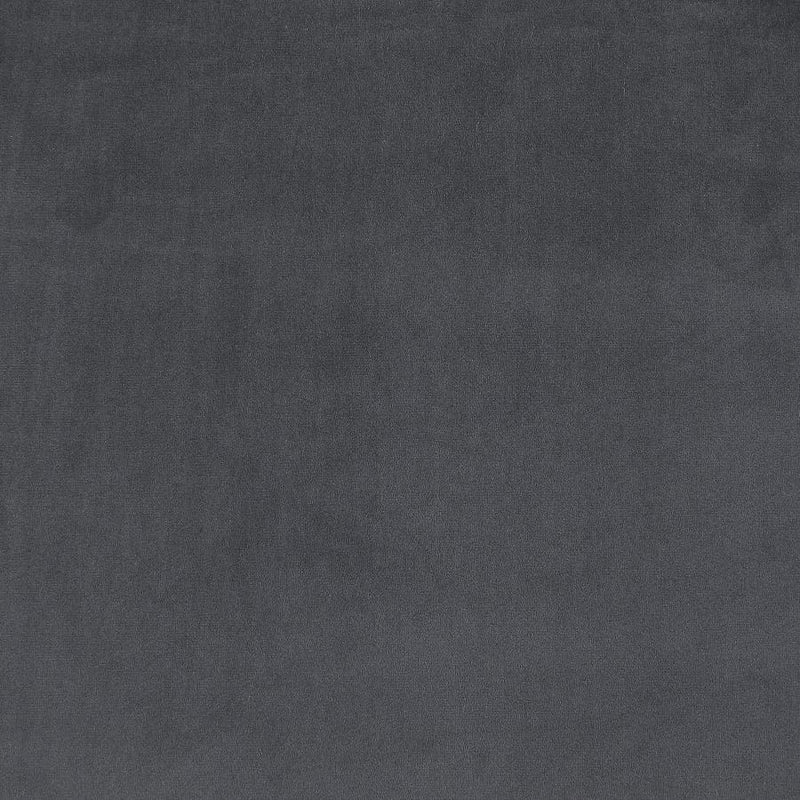 Brookside - Velvet Upholstered Curved Sofa - Dark Gray