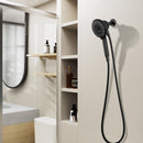 High Pressure Shower Heads 6 Spray Mode Handheld Shower With 60" Stainless Steel Hose - Matte Black