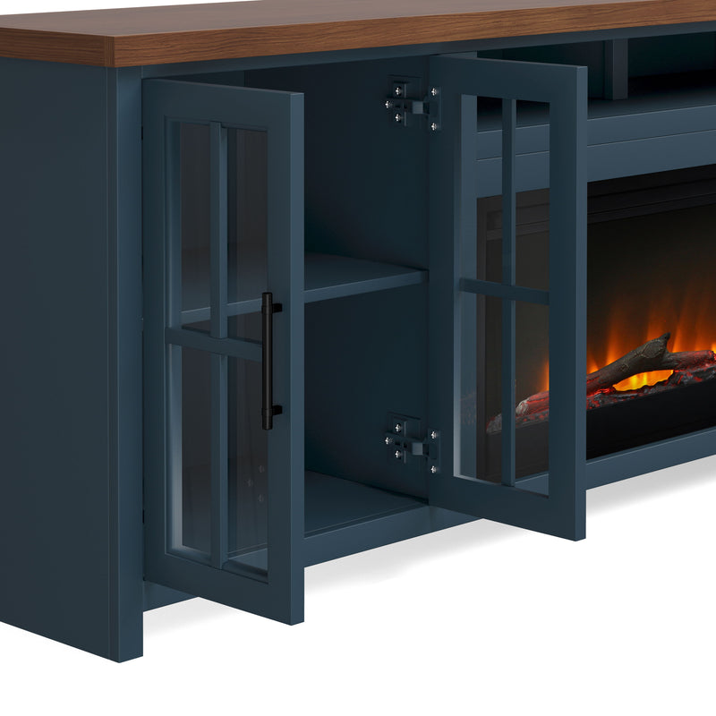 Nantucket - 74" Fireplace TV Stand Console