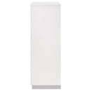Felicity - 5-Drawer Bedroom Chest - White High Gloss - Atlantic Fine Furniture Inc