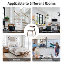 Retro Dining Chairs With Ergonomic Back (Set of 2)