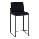 Fuji - Contemporary Modern Elegance, High Back Counter Stool