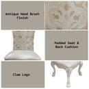 Dresden - Side Chair (Set of 2) - Fabric & Bone White